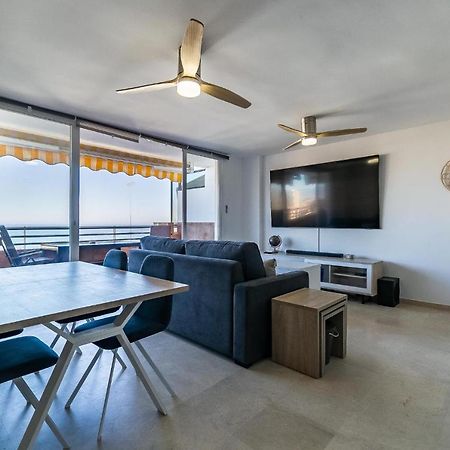 Vistas Azules -- Remodeled, Large Terrace, Spectacular Ocean Views And Beach Level Access Torremolinos Extérieur photo