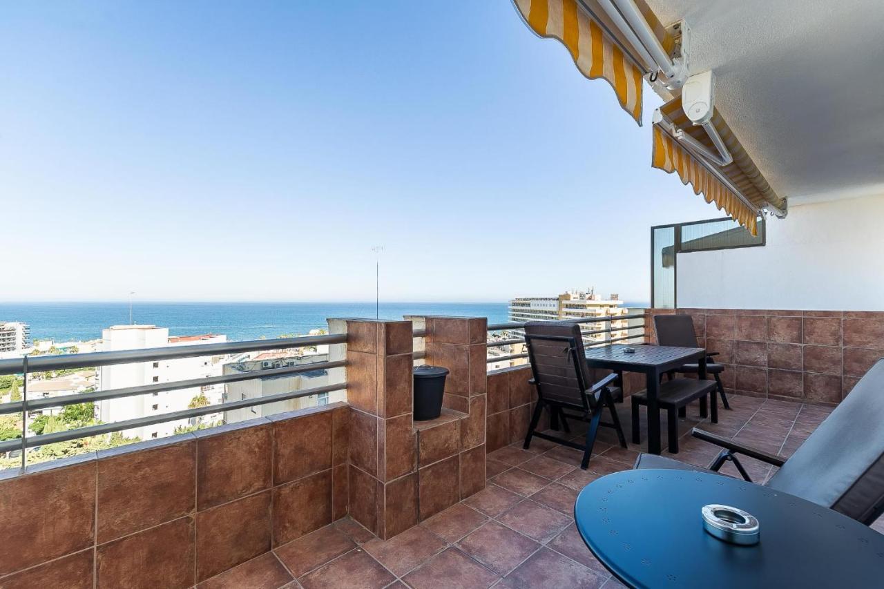 Vistas Azules -- Remodeled, Large Terrace, Spectacular Ocean Views And Beach Level Access Torremolinos Extérieur photo