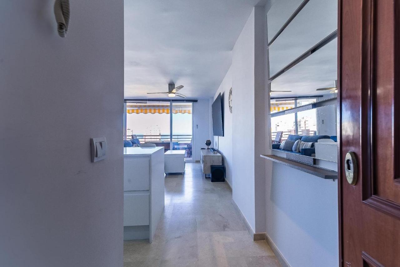 Vistas Azules -- Remodeled, Large Terrace, Spectacular Ocean Views And Beach Level Access Torremolinos Extérieur photo